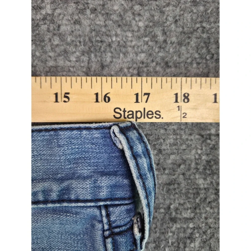 True Religion Rainbow Bobby‎ Jeans Mens 31x33 Blue Straight Leg Made in USA